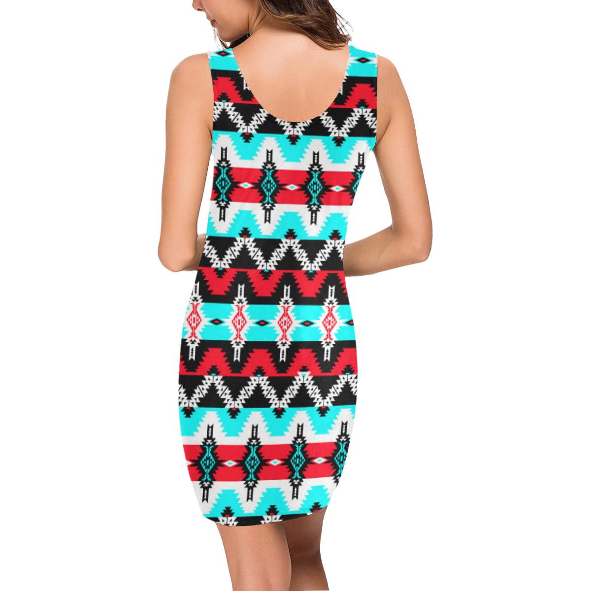 Two Spirit Dance Medea Vest Dress (Model D06) Medea Vest Dress (D06) e-joyer
