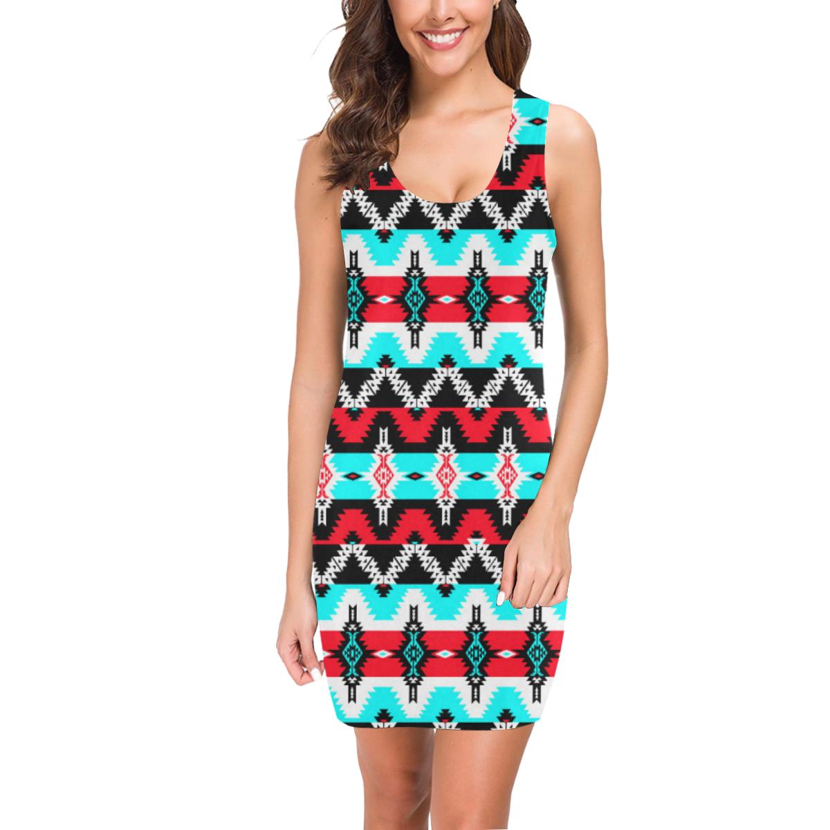 Two Spirit Dance Medea Vest Dress (Model D06) Medea Vest Dress (D06) e-joyer