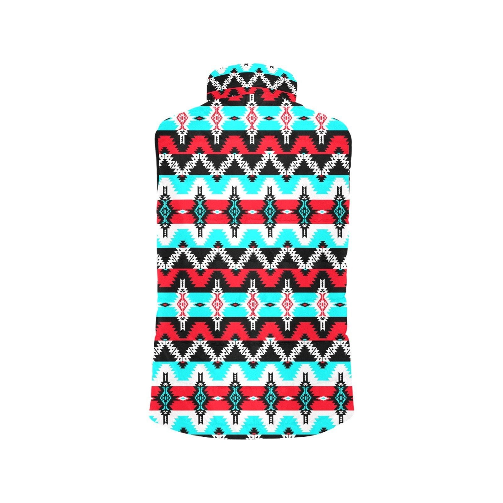 Two Spirit Dance Men's Padded Vest Jacket (Model H44) Men's Padded Vest Jacket (H44) e-joyer