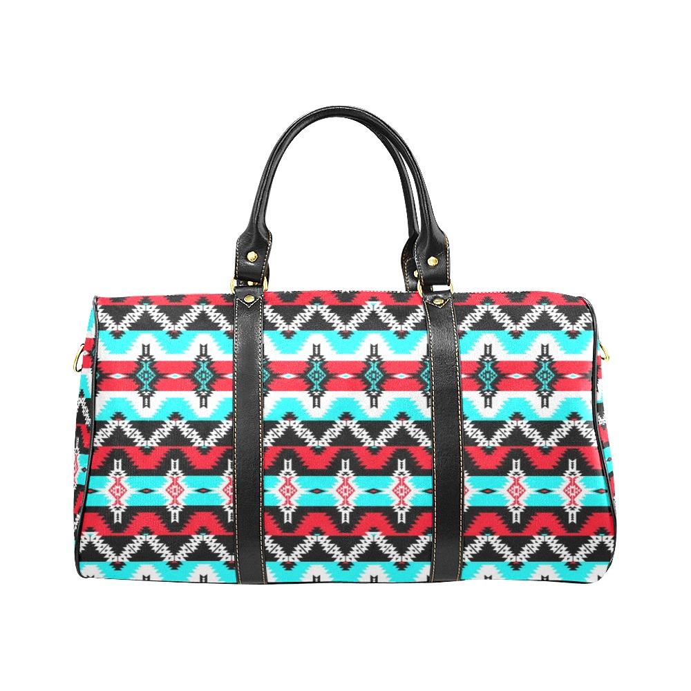 Two Spirit Dance New Waterproof Travel Bag/Small (Model 1639) bag e-joyer
