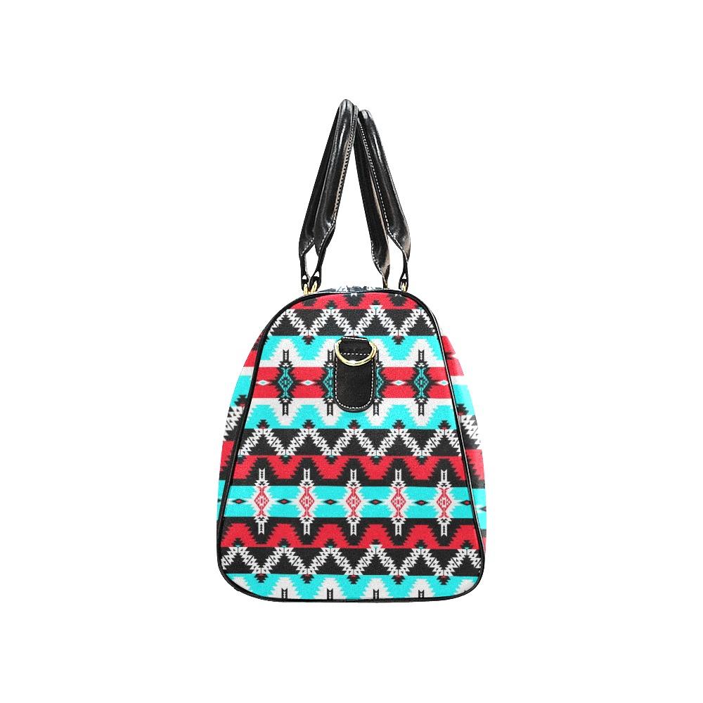Two Spirit Dance New Waterproof Travel Bag/Small (Model 1639) bag e-joyer