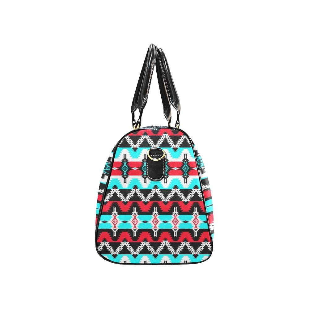 Two Spirit Dance New Waterproof Travel Bag/Small (Model 1639) bag e-joyer