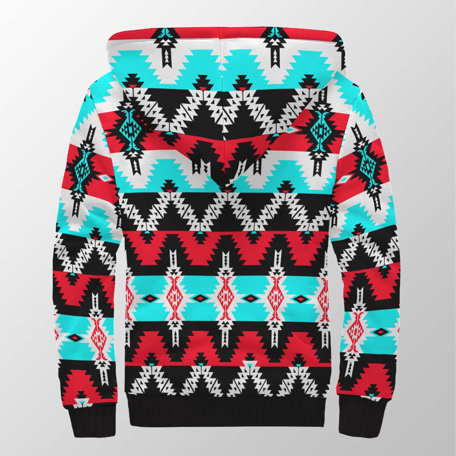 Two Spirit Dance Sherpa Hoodie 49 Dzine