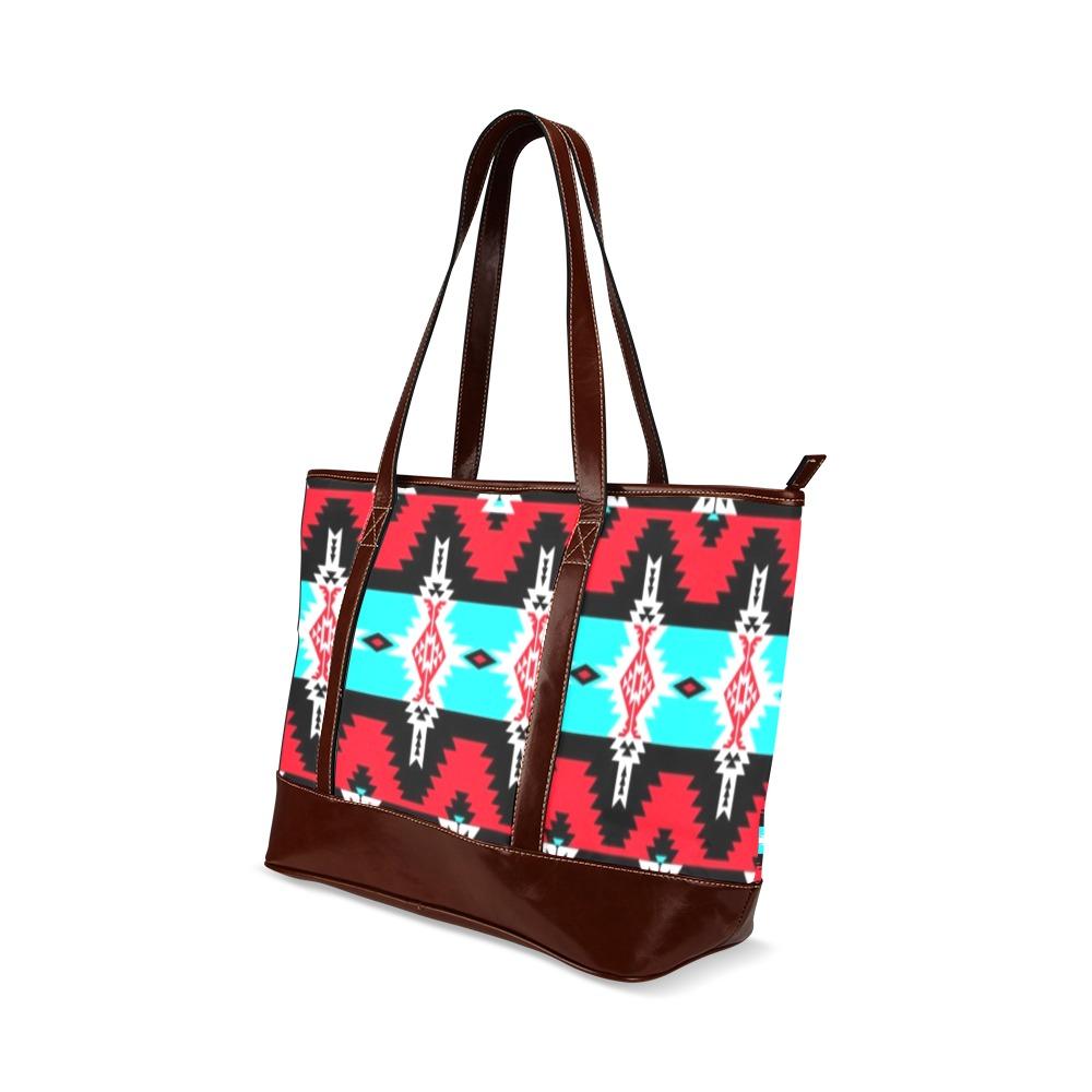 Two Spirit Dance Tote Handbag (Model 1642) handbag e-joyer