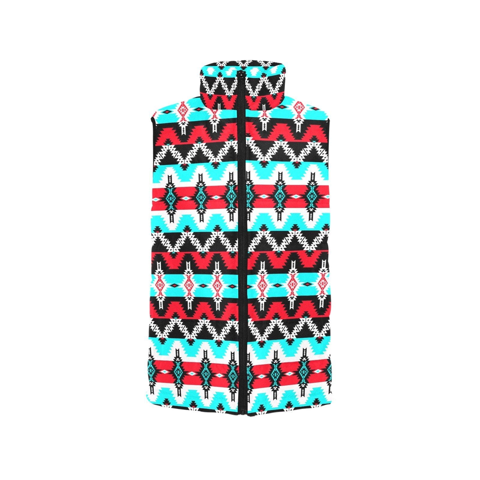 Two Spirit Dance Women's Padded Vest Jacket (Model H44) Women's Padded Vest Jacket (H44) e-joyer