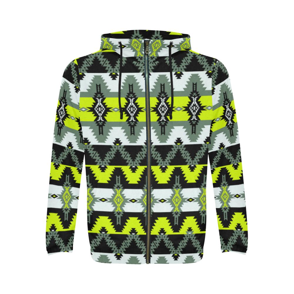 Two Spirit Medicine All Over Print Full Zip Hoodie for Men (Model H14) All Over Print Full Zip Hoodie for Men (H14) e-joyer