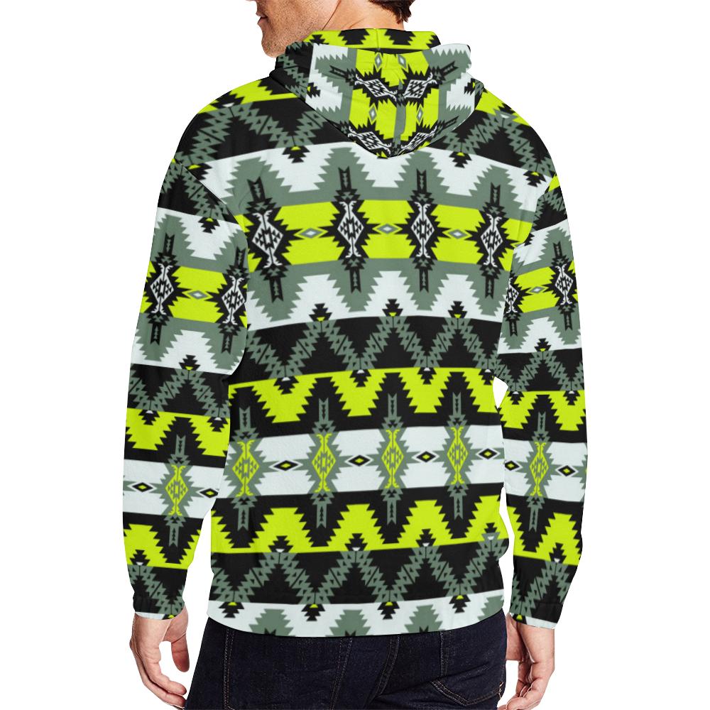 Two Spirit Medicine All Over Print Full Zip Hoodie for Men (Model H14) All Over Print Full Zip Hoodie for Men (H14) e-joyer