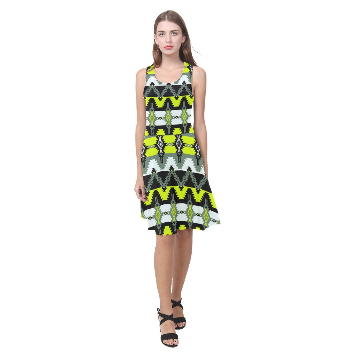 Two Spirit Medicine Atalanta Casual Sundress(Model D04) Atalanta Sundress (D04) e-joyer