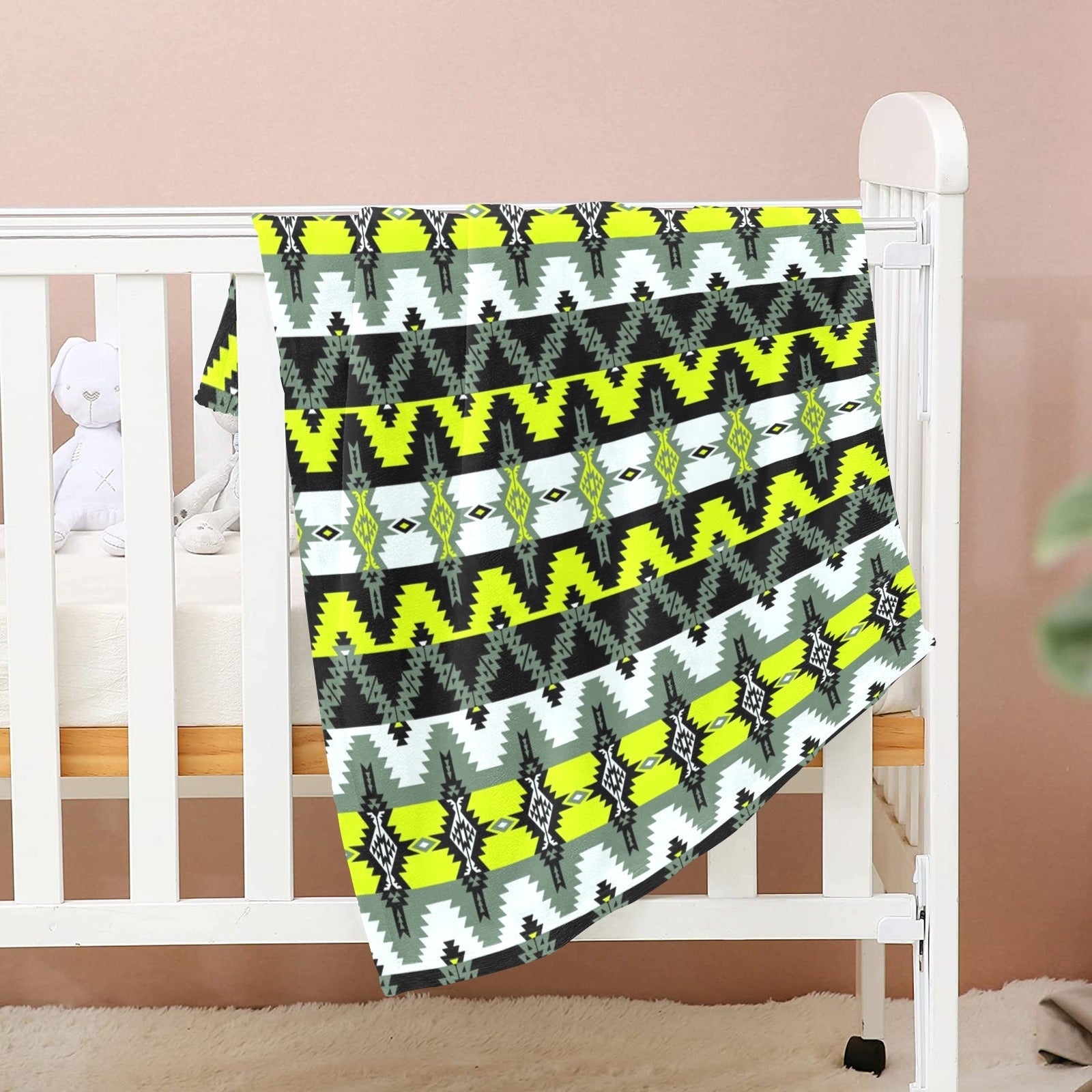 Two Spirit Medicine Baby Blanket 30"x40" Baby Blanket 30"x40" e-joyer