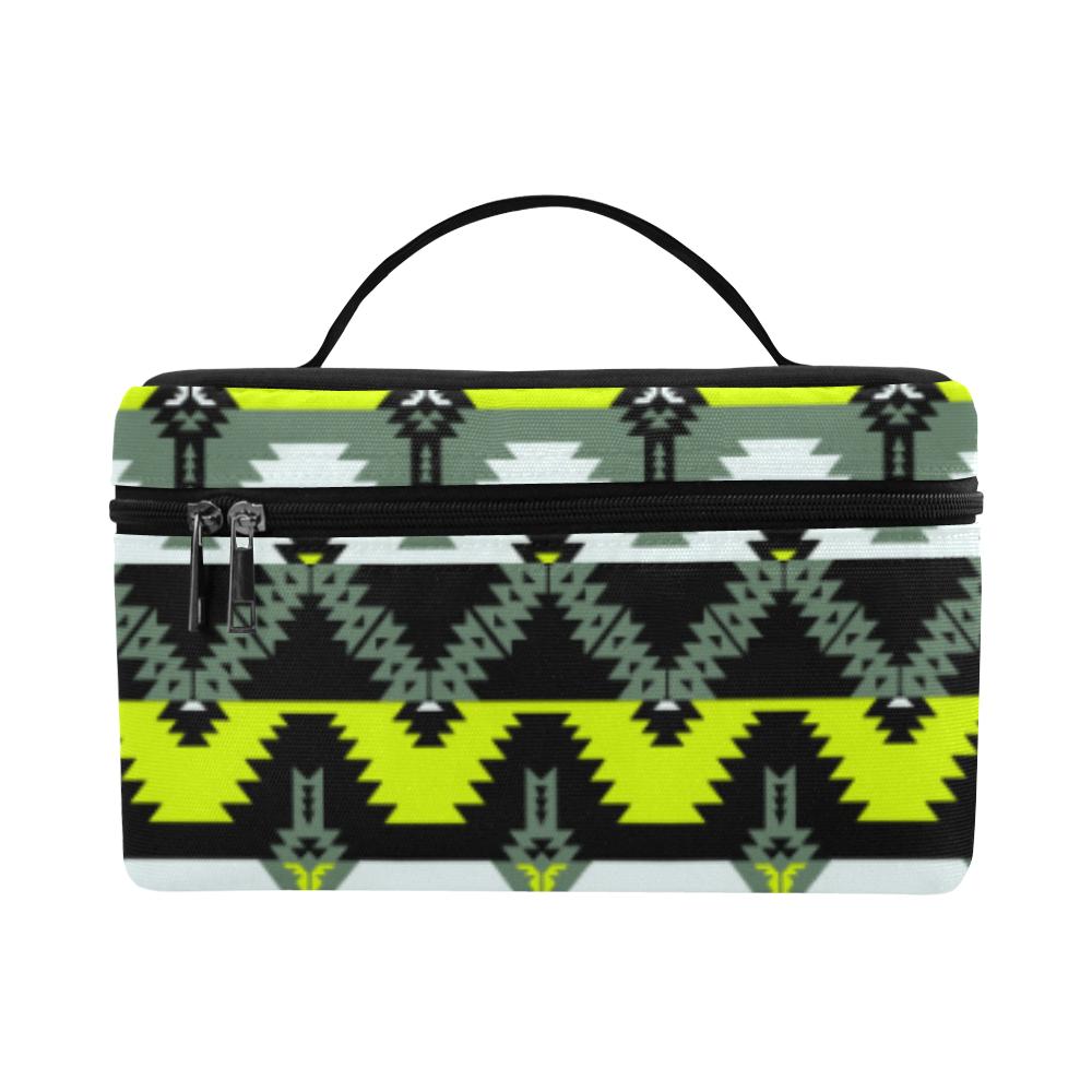 Two Spirit Medicine Cosmetic Bag/Large (Model 1658) Cosmetic Bag e-joyer