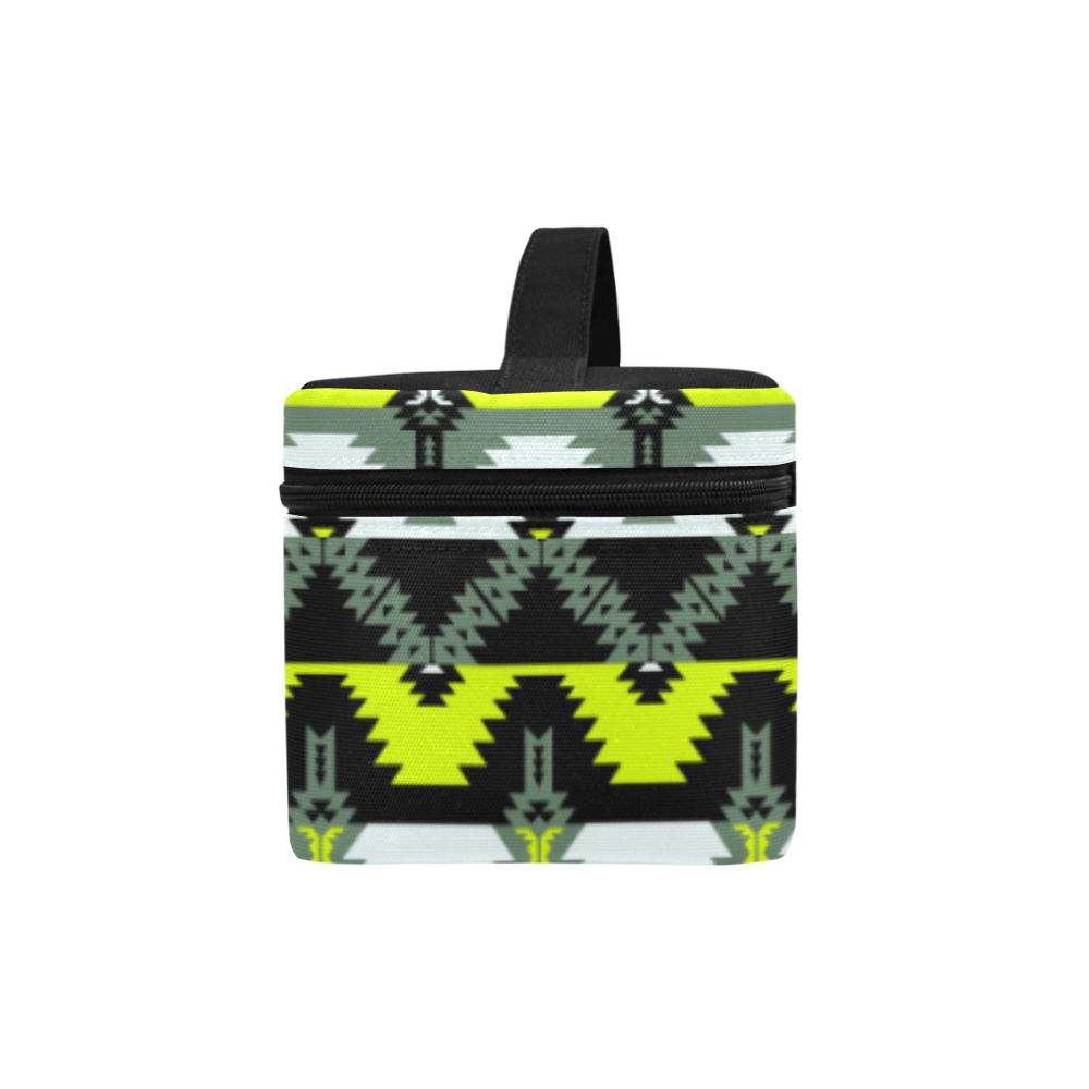 Two Spirit Medicine Cosmetic Bag/Large (Model 1658) Cosmetic Bag e-joyer