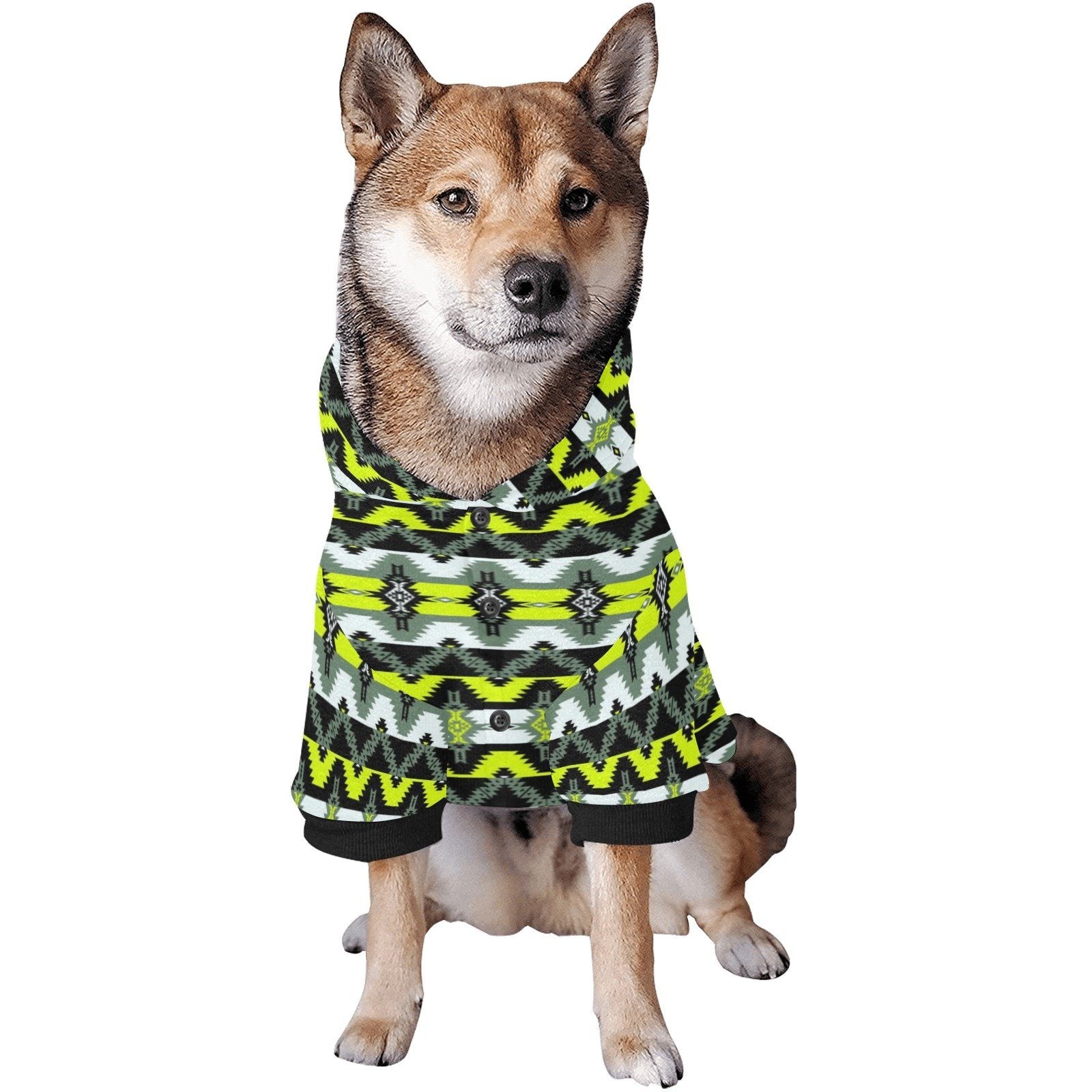 Two Spirit Medicine Pet Dog Hoodie Pet Dog Hoodie e-joyer