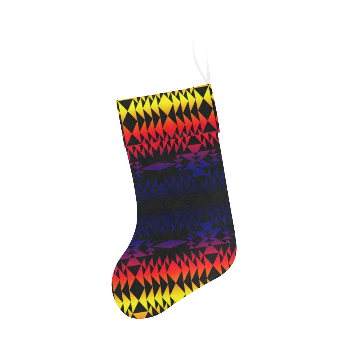 Two Worlds Apart Christmas Stocking holiday stocking e-joyer