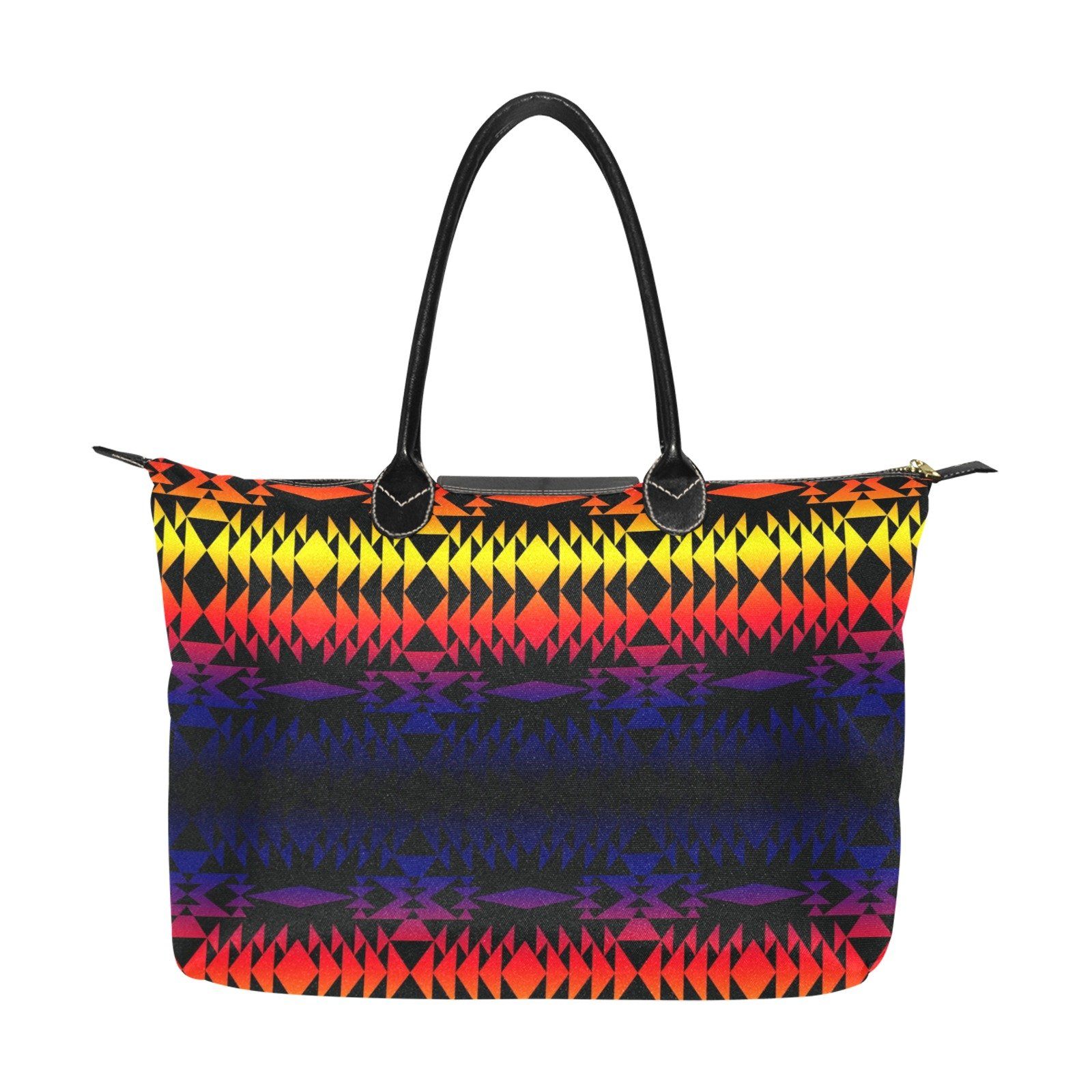 Two Worlds Apart Single-Shoulder Lady Handbag (Model 1714) bag e-joyer