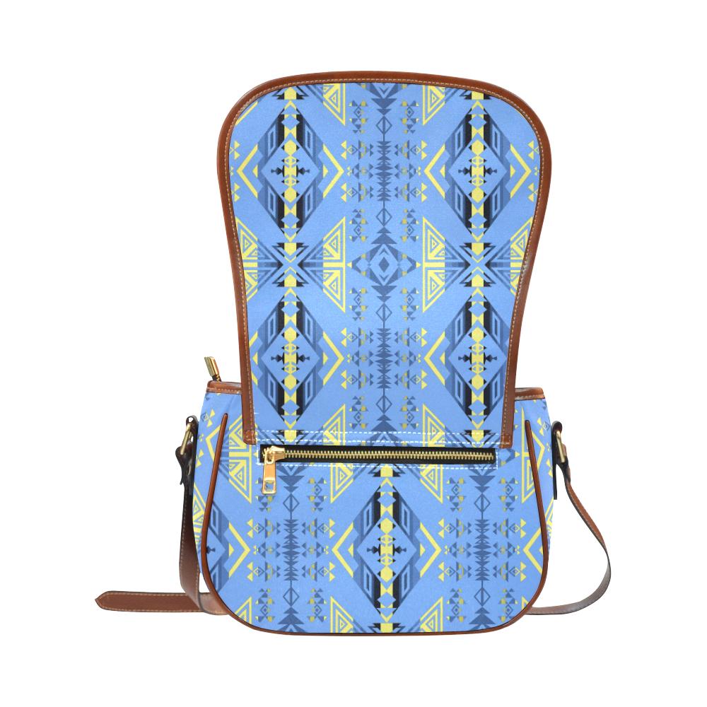 Upstream Expedition Blue Ridge Saddle Bag/Small (Model 1649) Full Customization Saddle Bag/Small (Full Customization) e-joyer