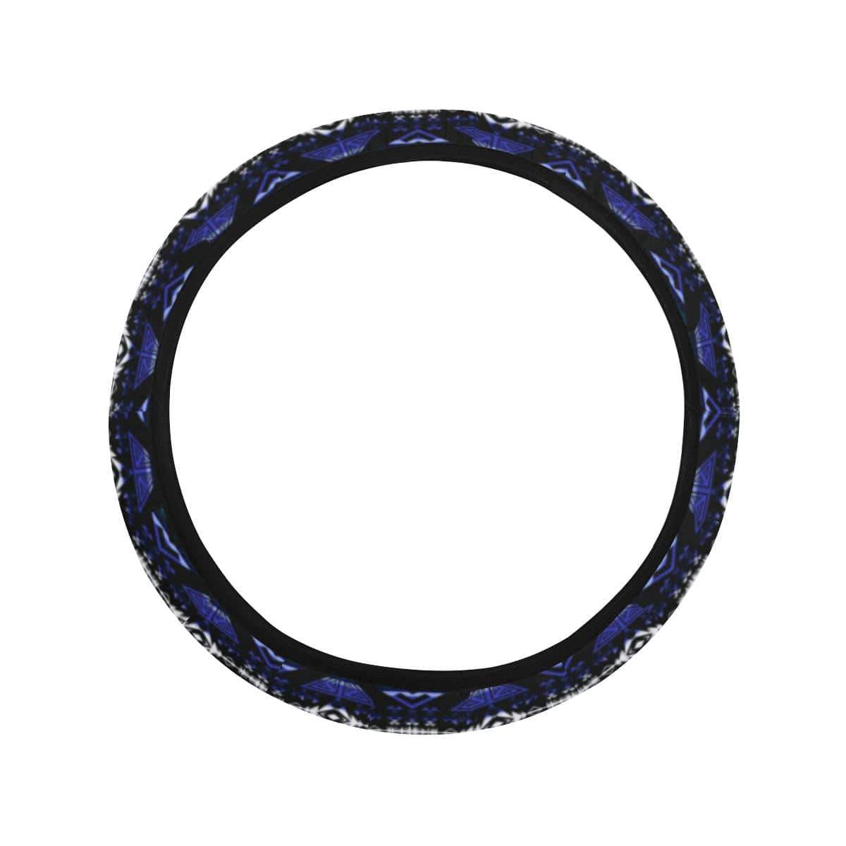 Upstream Expedition Forest Sky Steering Wheel Cover with Elastic Edge Steering Wheel Cover with Elastic Edge e-joyer