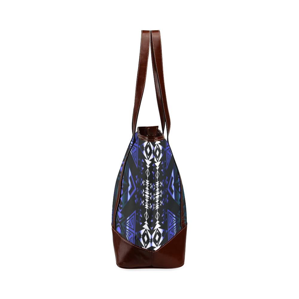 Upstream Expedition Forest Sky Tote Handbag (Model 1642) Tote Handbags (1642) e-joyer