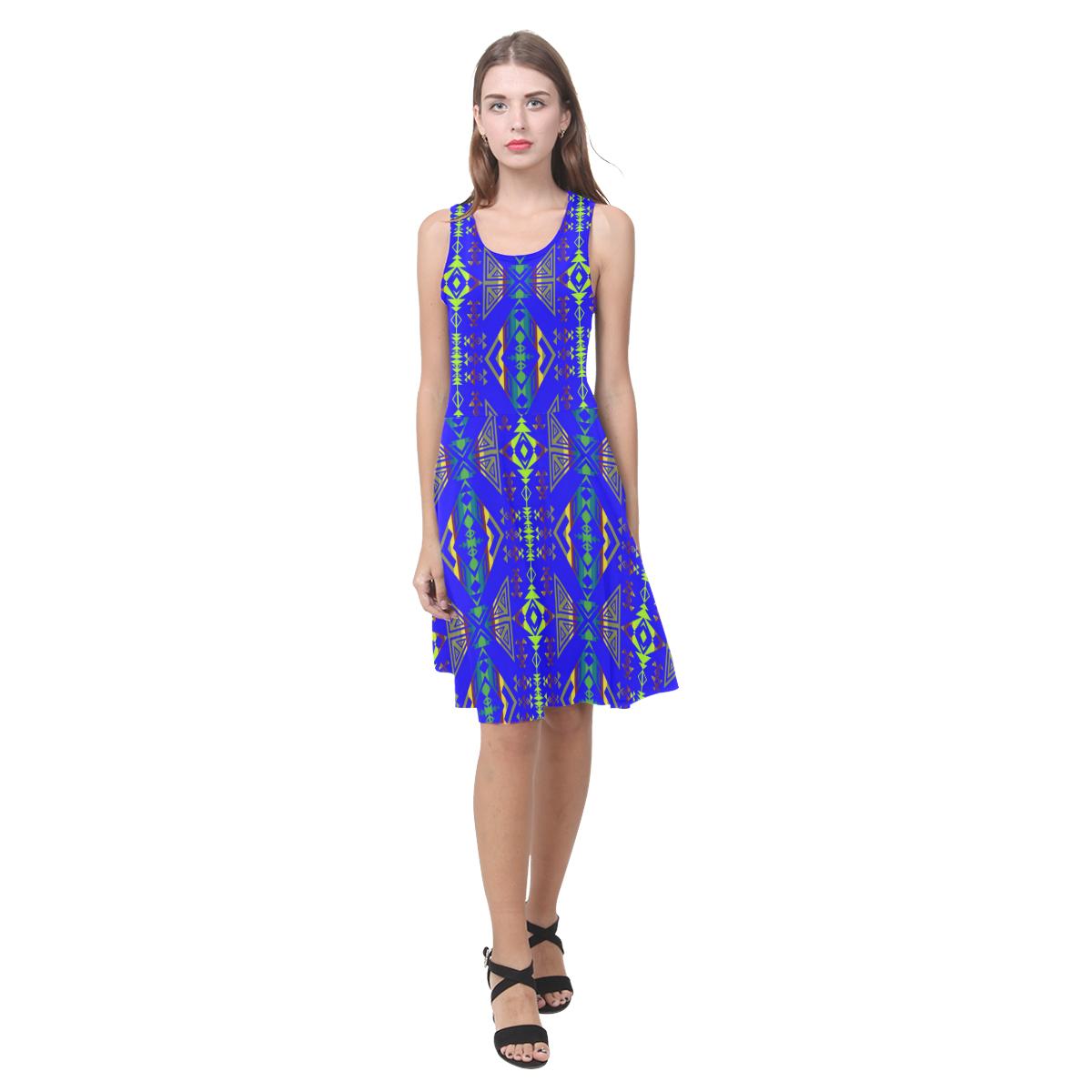 Upstream Expedition Midnight Run Atalanta Casual Sundress(Model D04) Atalanta Sundress (D04) e-joyer