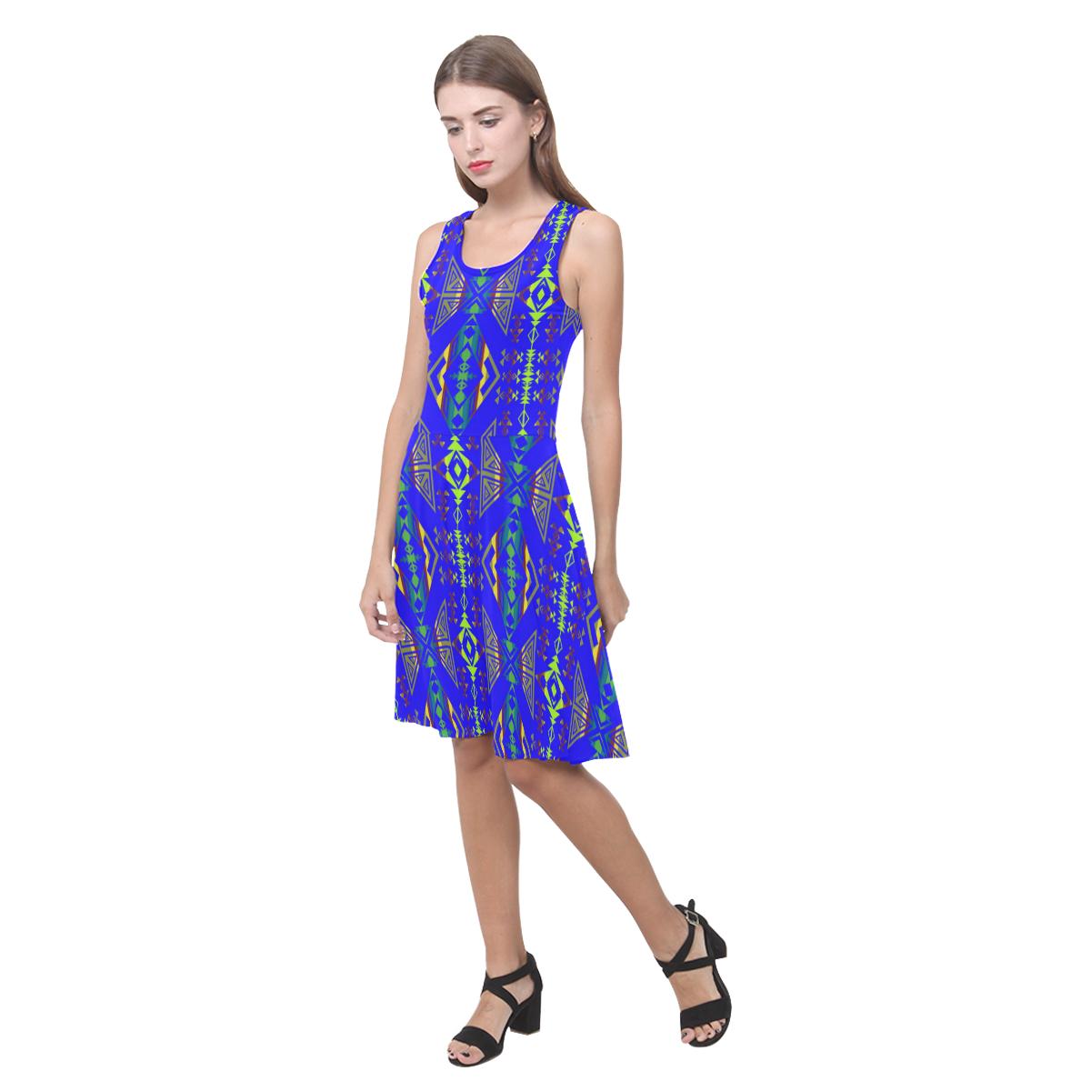 Upstream Expedition Midnight Run Atalanta Casual Sundress(Model D04) Atalanta Sundress (D04) e-joyer