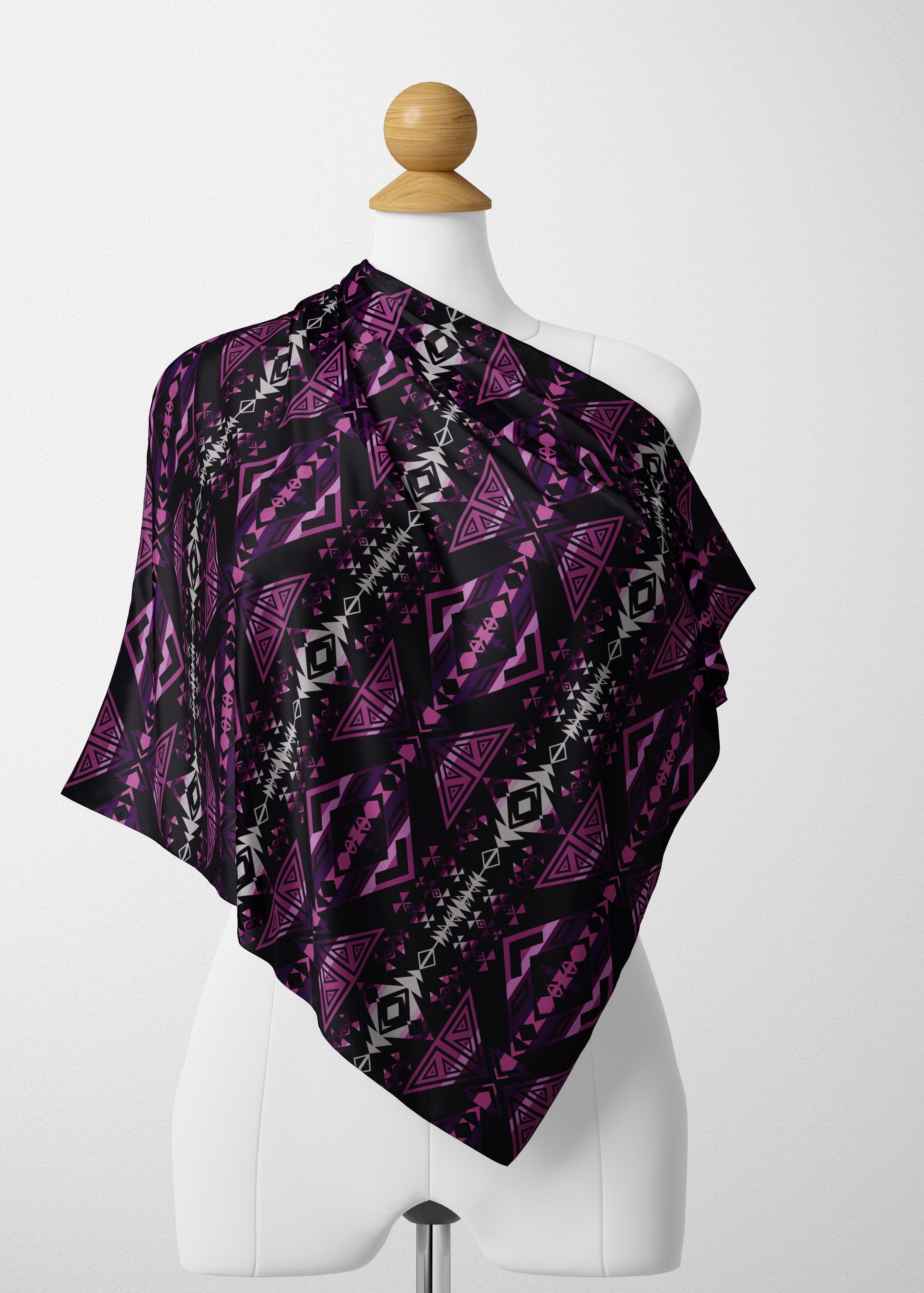 Upstream Expedition Moonlight Satin Shawl Scarf 49 Dzine
