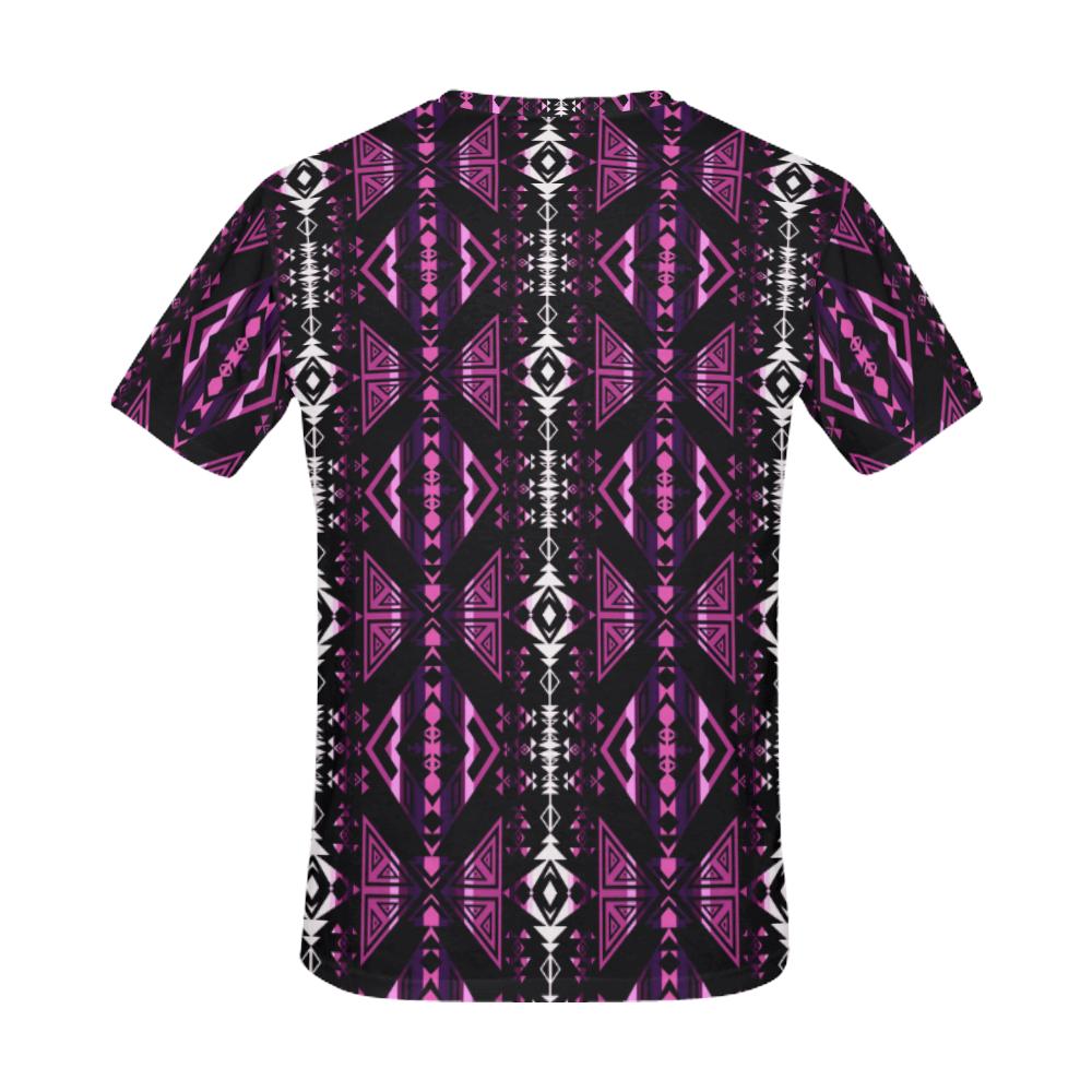 Upstream Expedition Moonlight Shadows All Over Print T-Shirt for Men (USA Size) (Model T40) All Over Print T-Shirt for Men (T40) e-joyer