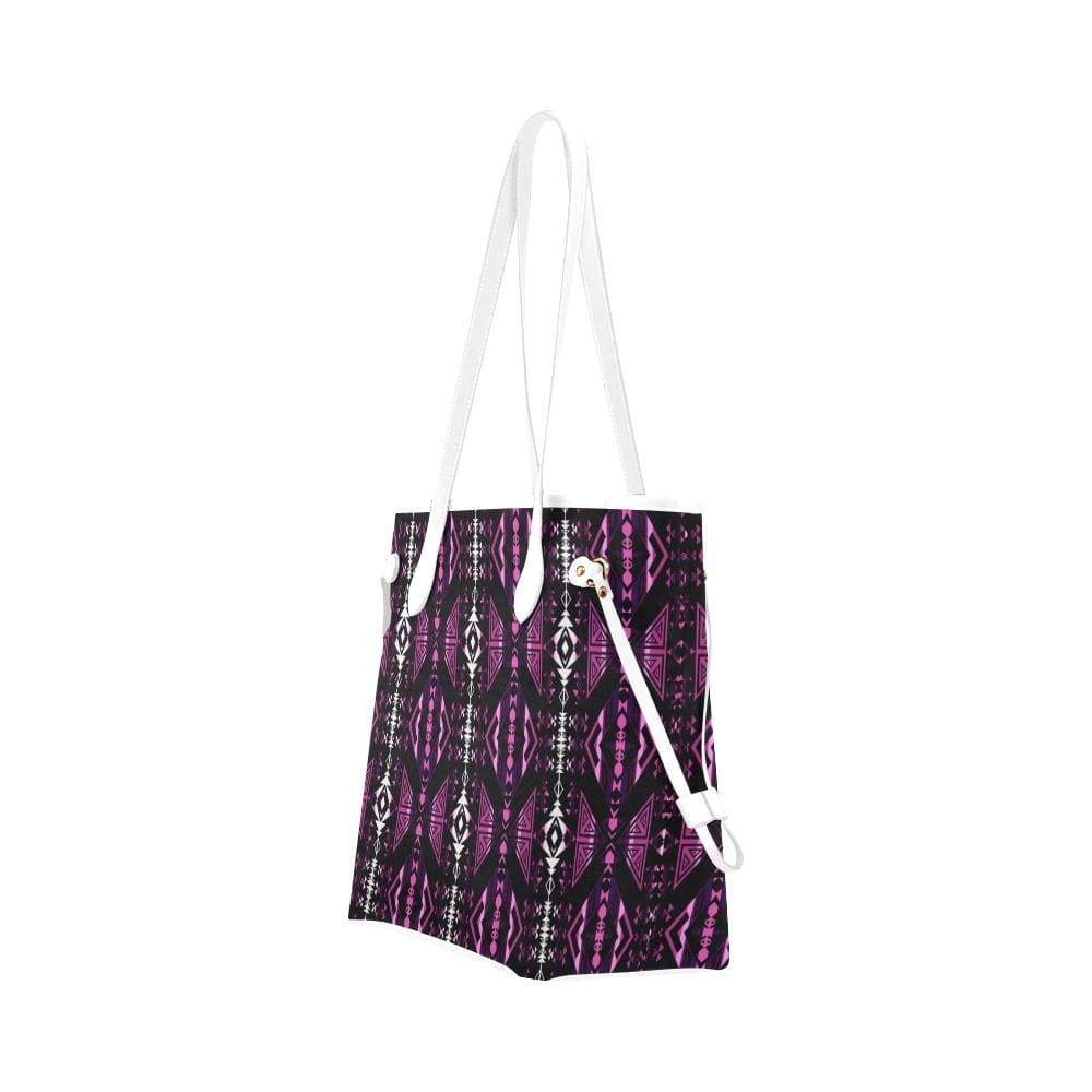 Upstream Expedition Moonlight Shadows Clover Canvas Tote Bag (Model 1661) Clover Canvas Tote Bag (1661) e-joyer