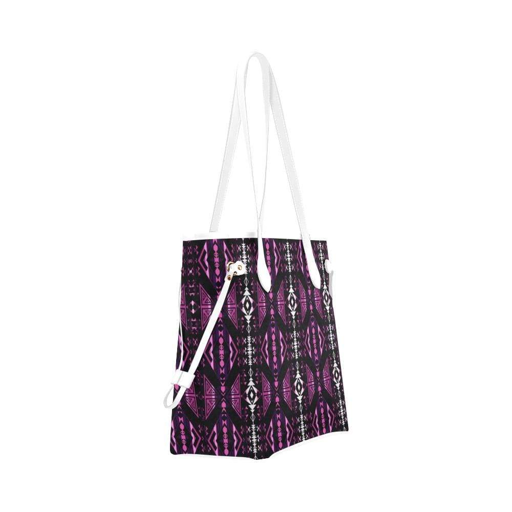 Upstream Expedition Moonlight Shadows Clover Canvas Tote Bag (Model 1661) Clover Canvas Tote Bag (1661) e-joyer