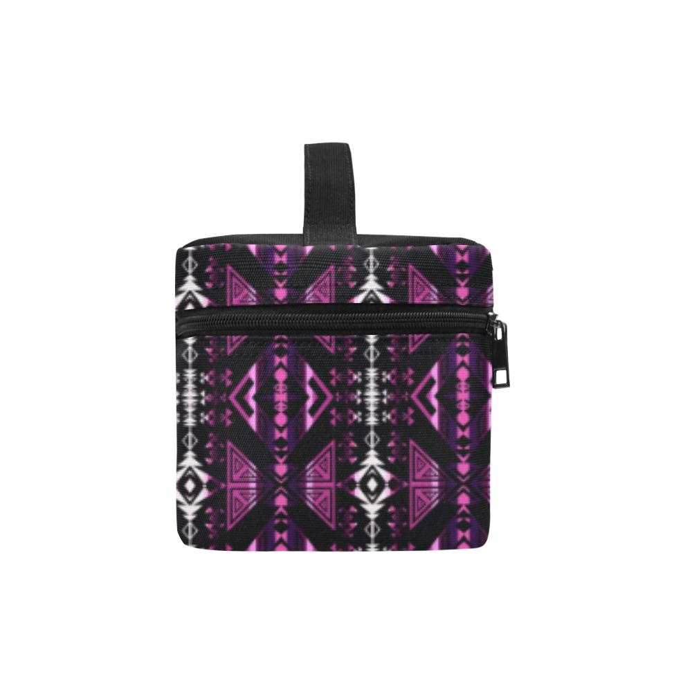 Upstream Expedition Moonlight Shadows Cosmetic Bag/Large (Model 1658) Cosmetic Bag e-joyer