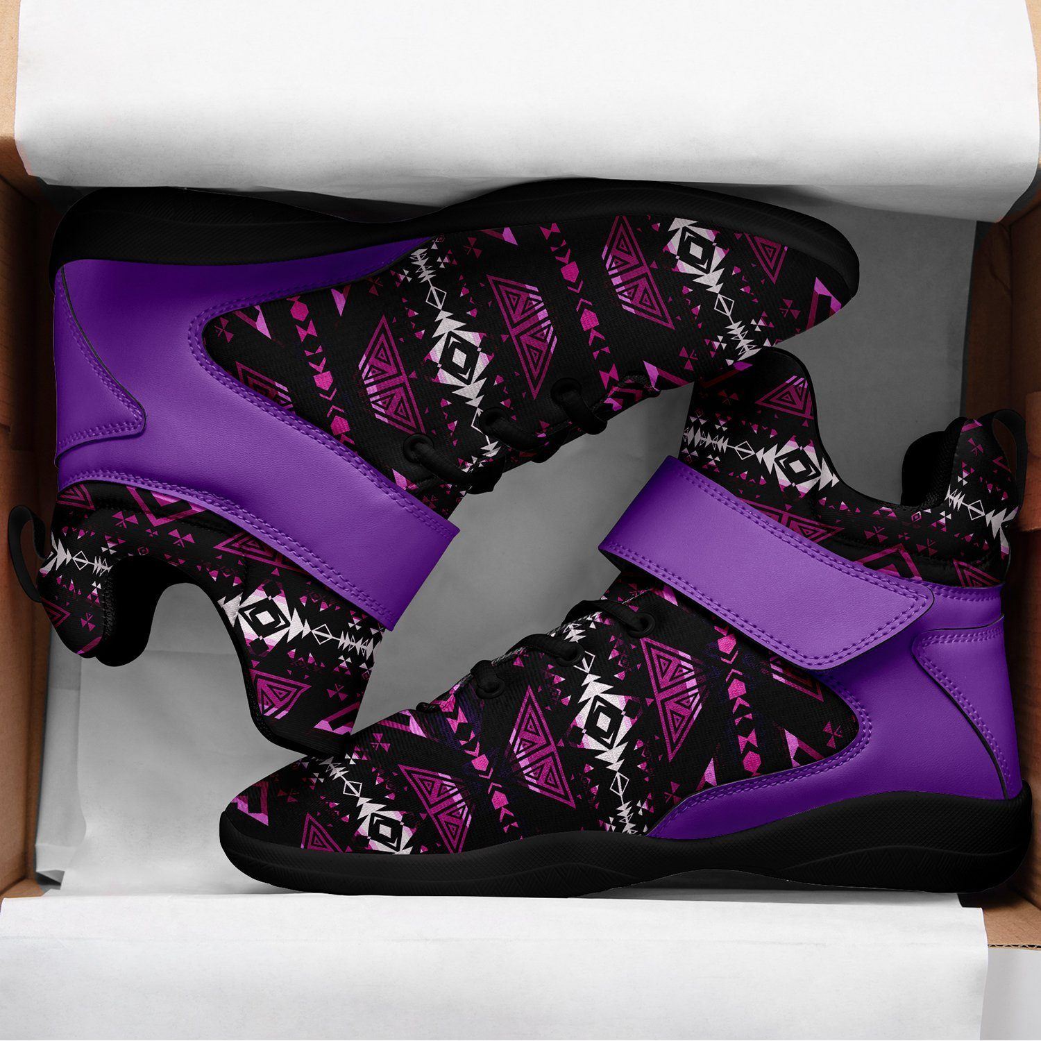 Upstream Expedition Moonlight Shadows Kid's Ipottaa Basketball / Sport High Top Shoes 49 Dzine