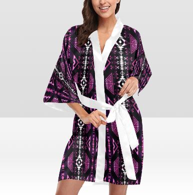 Upstream Expedition Moonlight Shadows Kimono Robe Artsadd