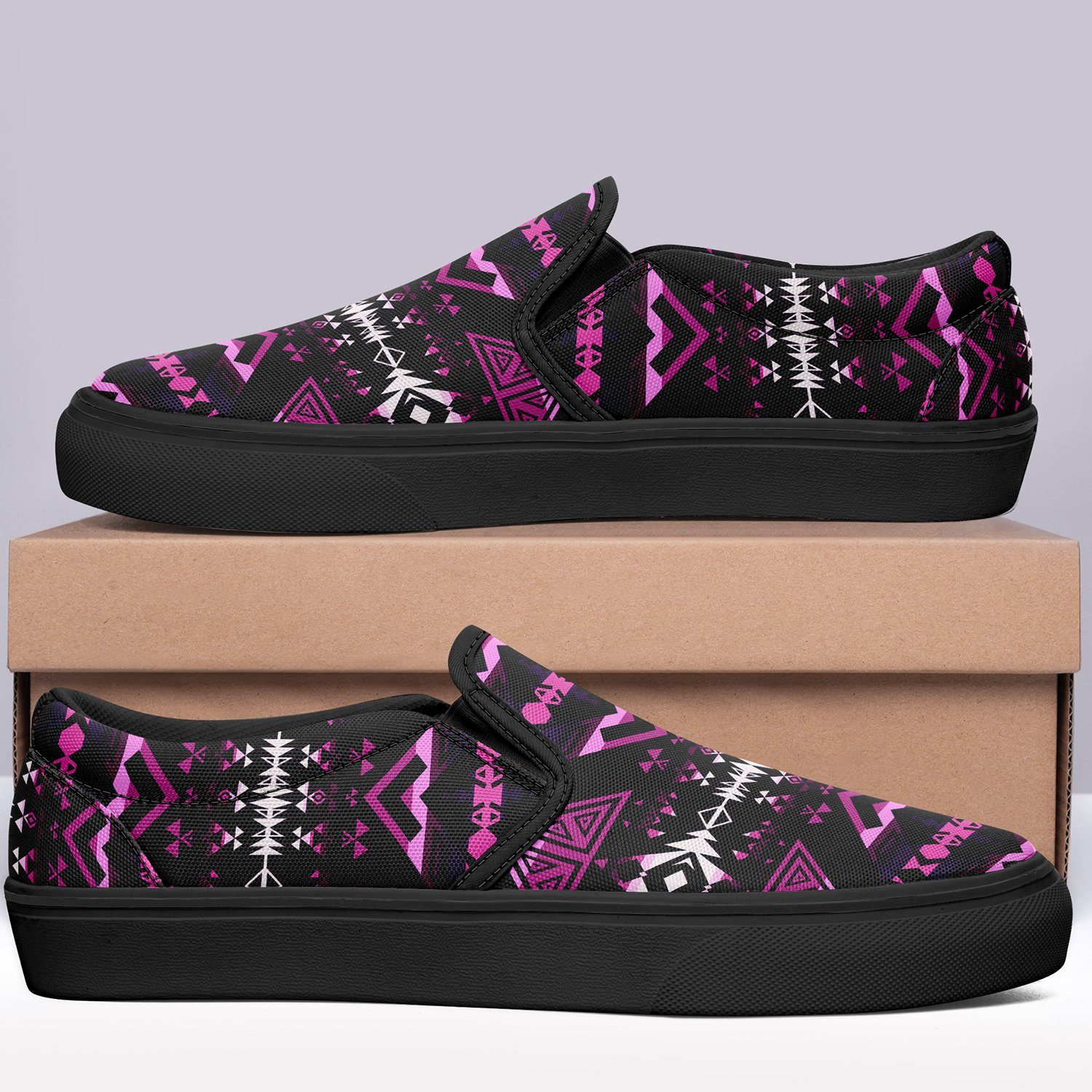 Upstream Expedition Moonlight Shadows Otoyimm Canvas Slip On Shoes 49 Dzine