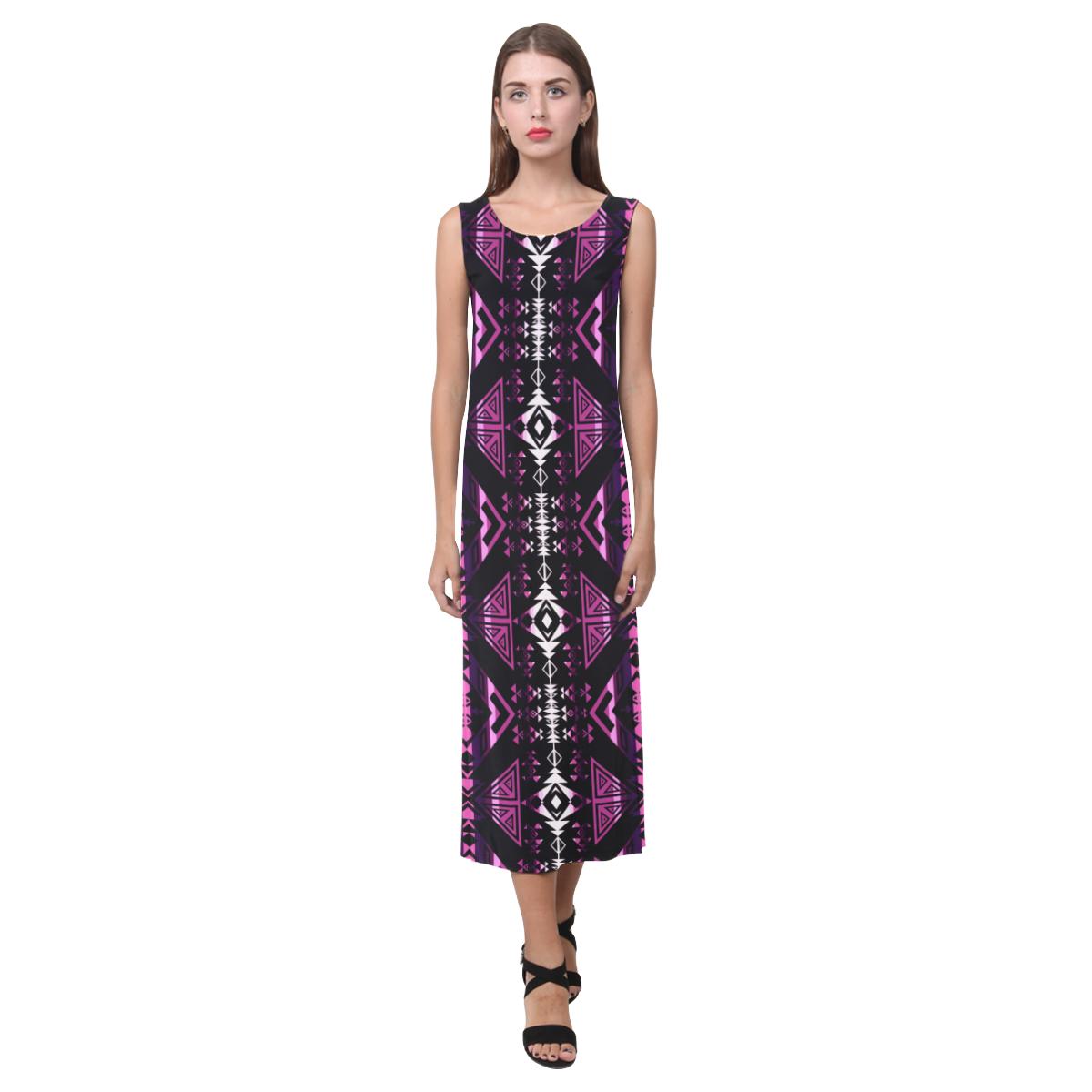 Upstream Expedition Moonlight Shadows Phaedra Sleeveless Open Fork Long Dress (Model D08) Phaedra Sleeveless Open Fork Long Dress (D08) e-joyer