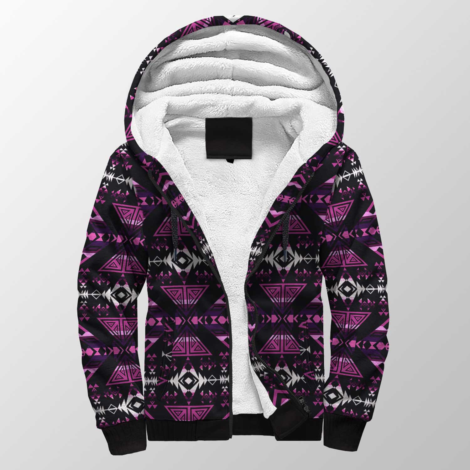 Upstream Expedition Moonlight Shadows Sherpa Hoodie 49 Dzine