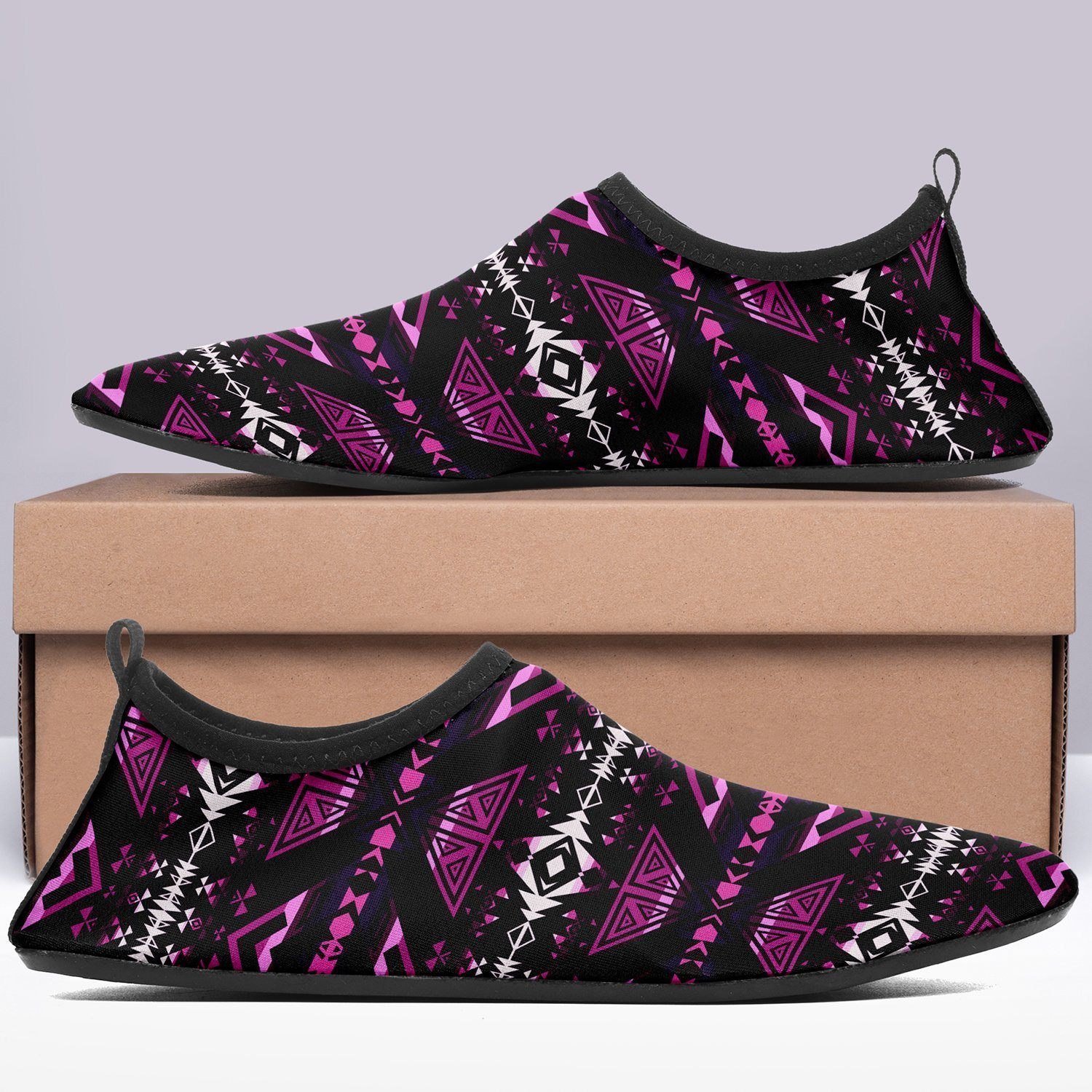 Upstream Expedition Moonlight Shadows Sockamoccs Kid's Slip On Shoes 49 Dzine