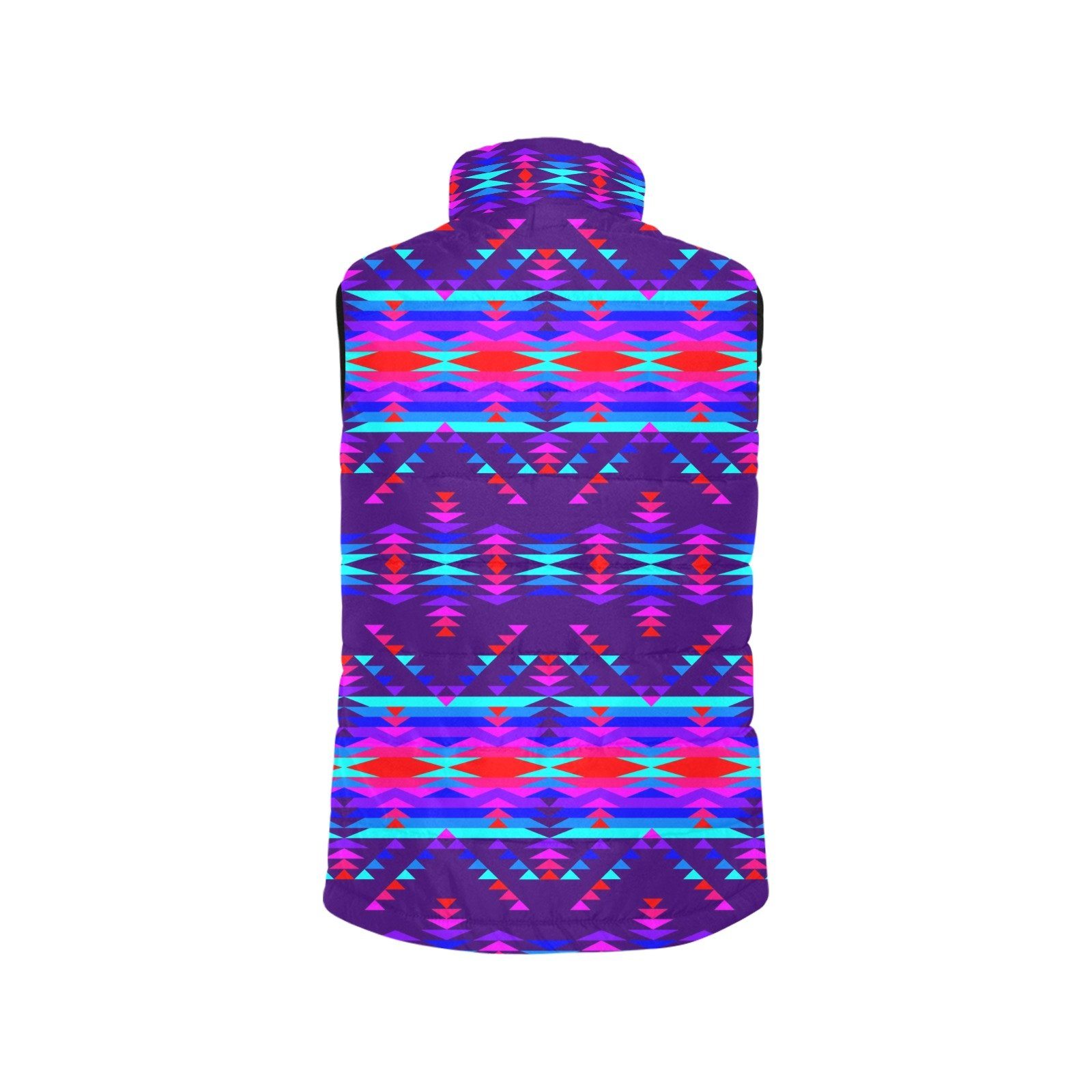 Vision of Peace Men's Padded Vest Jacket (Model H44) Men's Padded Vest Jacket (H44) e-joyer