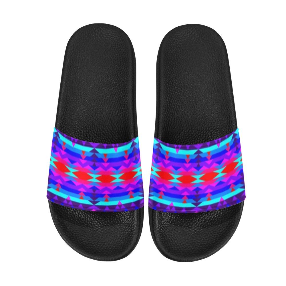 Vision of Peace Women's Slide Sandals (Model 057) Women's Slide Sandals (057) e-joyer