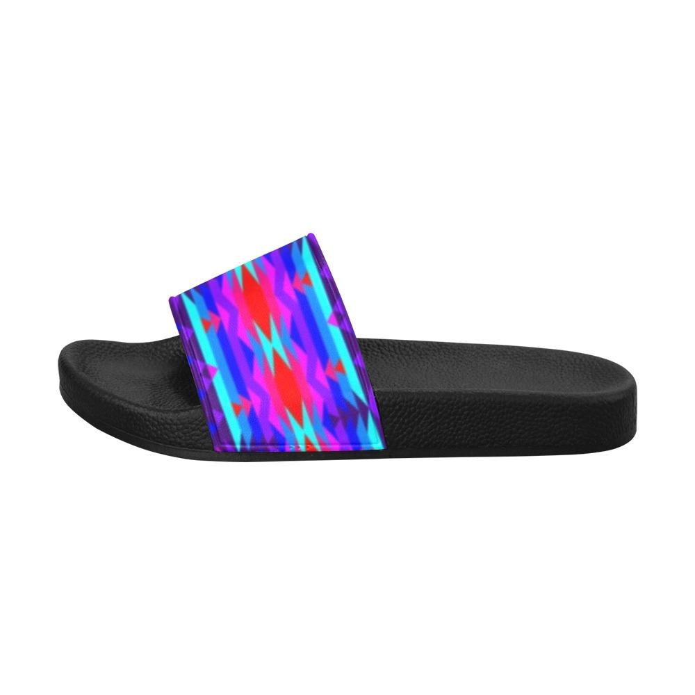 Vision of Peace Women's Slide Sandals (Model 057) Women's Slide Sandals (057) e-joyer