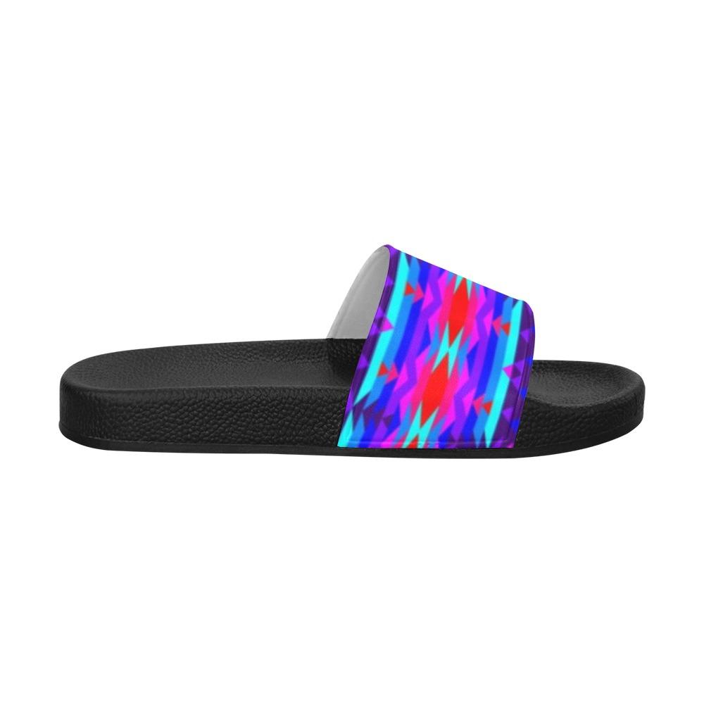 Vision of Peace Women's Slide Sandals (Model 057) Women's Slide Sandals (057) e-joyer