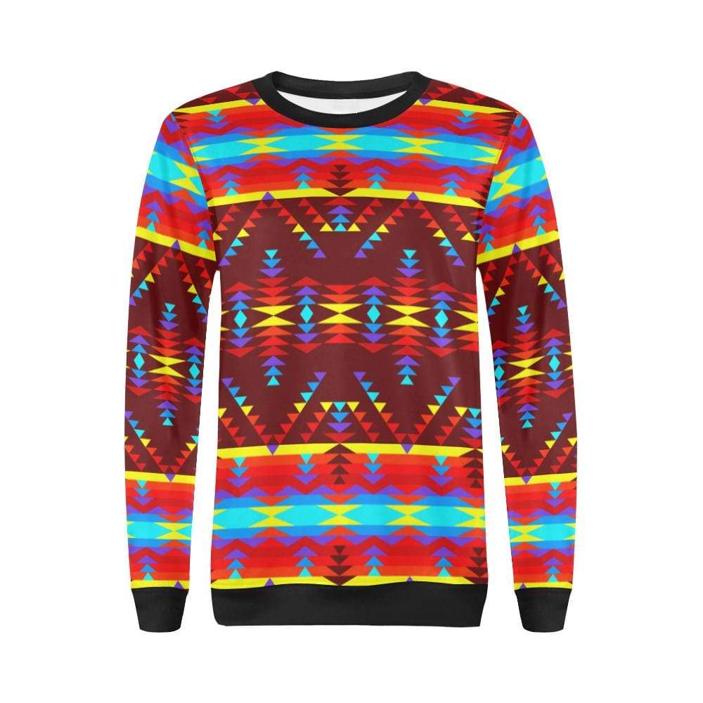 Visions of Lasting Peace All Over Print Crewneck Sweatshirt for Women (Model H18) Crewneck Sweatshirt for Women (H18) e-joyer