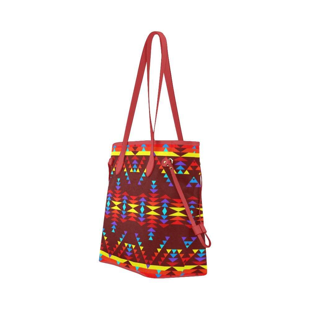 Visions of Lasting Peace Clover Canvas Tote Bag (Model 1661) Clover Canvas Tote Bag (1661) e-joyer
