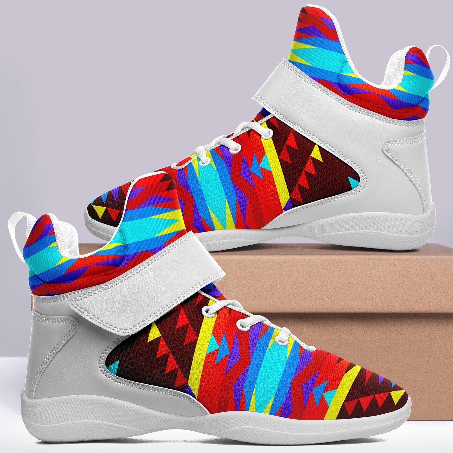 Visions of Lasting Peace Ipottaa Basketball / Sport High Top Shoes - White Sole 49 Dzine