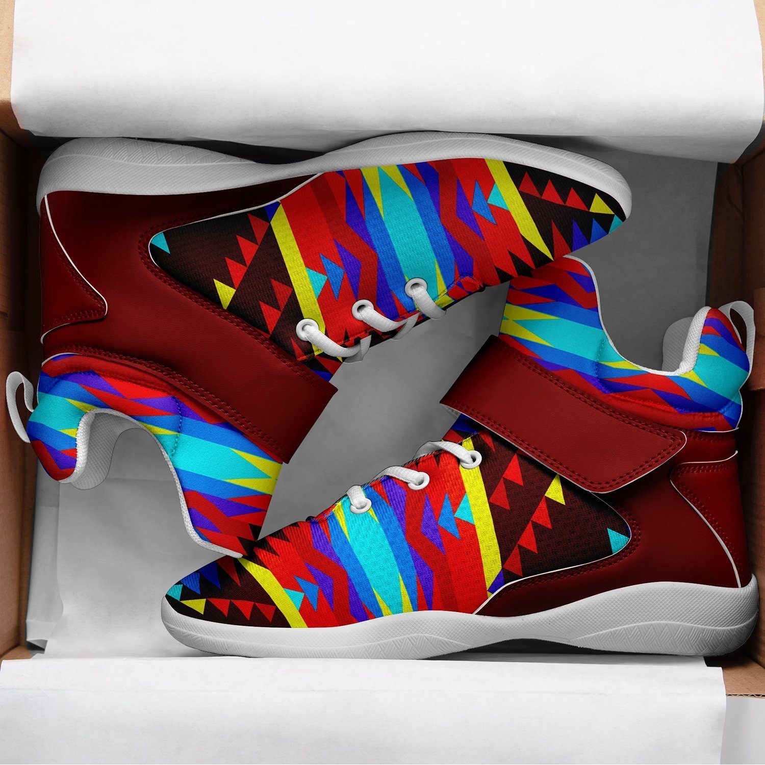Visions of Lasting Peace Ipottaa Basketball / Sport High Top Shoes - White Sole 49 Dzine