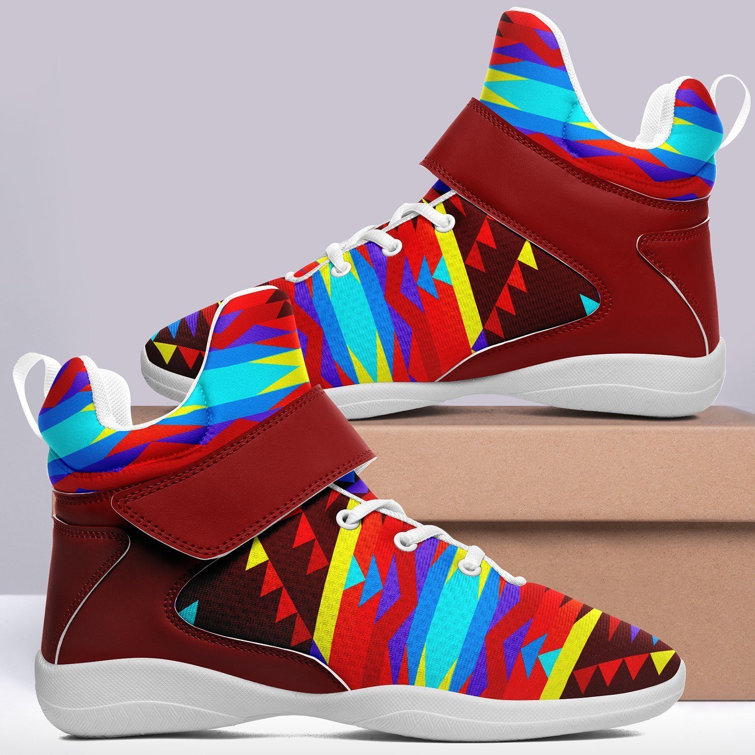 Visions of Lasting Peace Ipottaa Basketball / Sport High Top Shoes - White Sole 49 Dzine