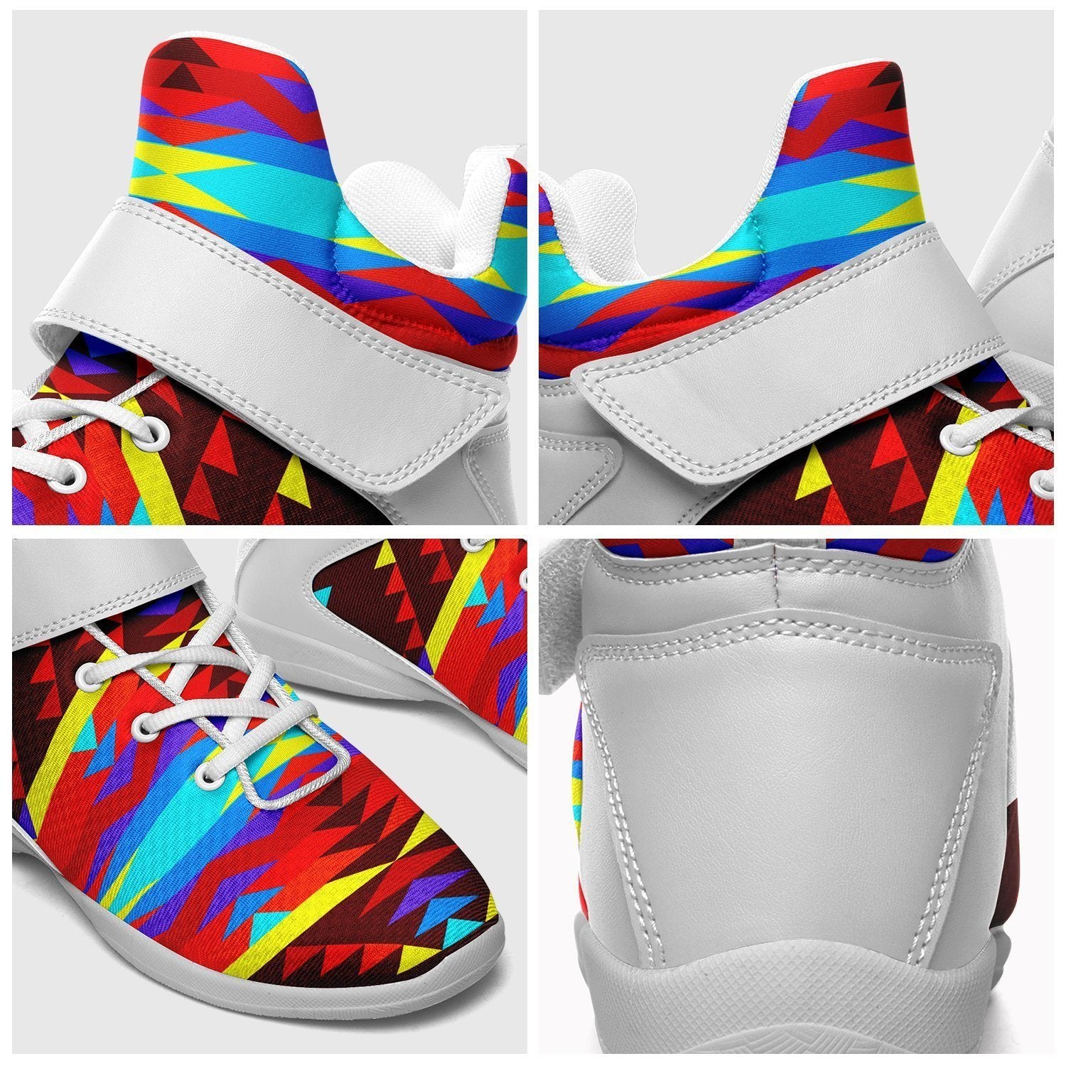 Visions of Lasting Peace Ipottaa Basketball / Sport High Top Shoes - White Sole 49 Dzine