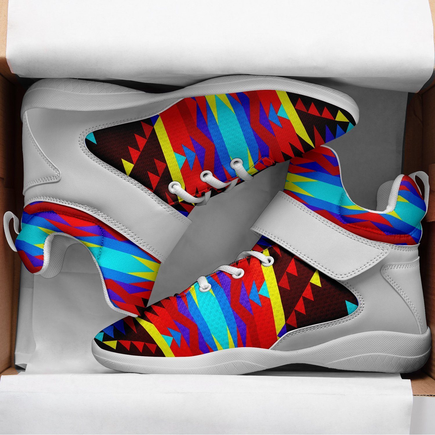 Visions of Lasting Peace Kid's Ipottaa Basketball / Sport High Top Shoes 49 Dzine