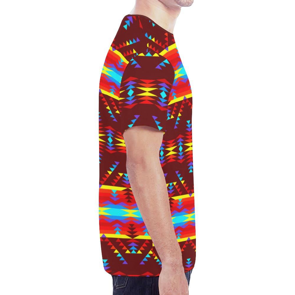 Visions of Lasting Peace New All Over Print T-shirt for Men (Model T45) New All Over Print T-shirt for Men (T45) e-joyer