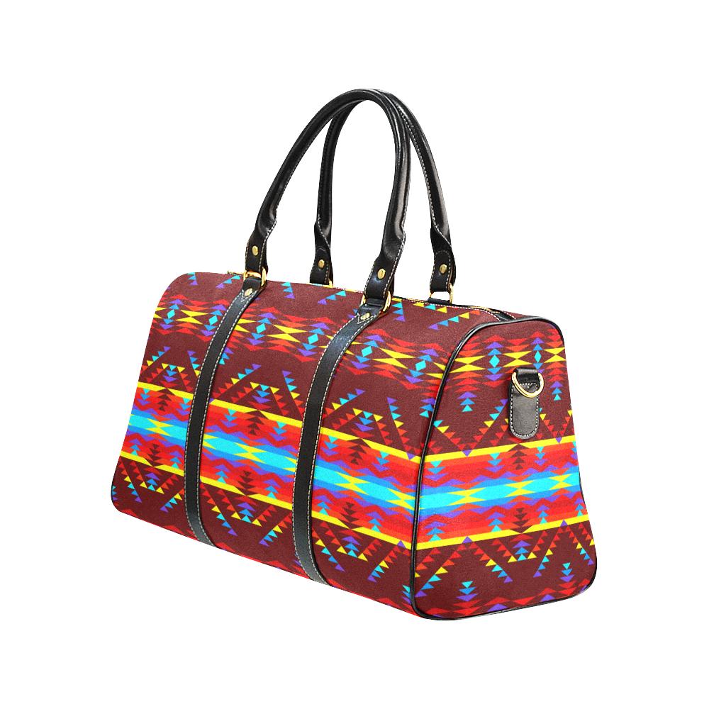 Visions of Lasting Peace New Waterproof Travel Bag/Large (Model 1639) Waterproof Travel Bags (1639) e-joyer