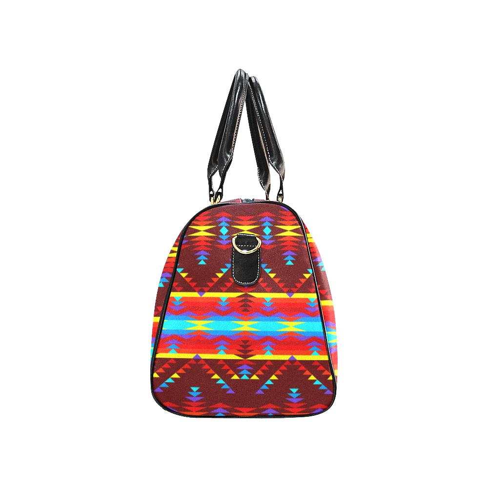 Visions of Lasting Peace New Waterproof Travel Bag/Large (Model 1639) Waterproof Travel Bags (1639) e-joyer