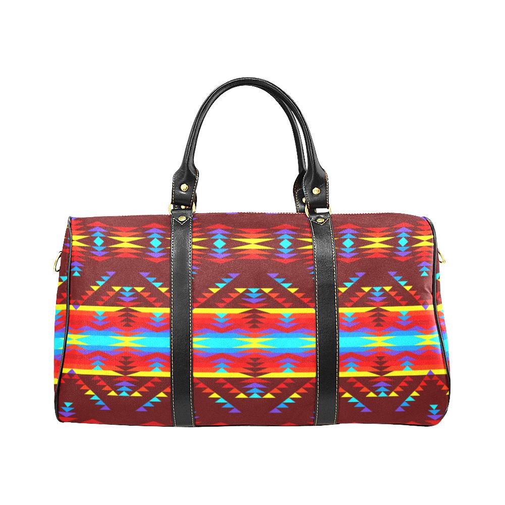Visions of Lasting Peace New Waterproof Travel Bag/Large (Model 1639) Waterproof Travel Bags (1639) e-joyer