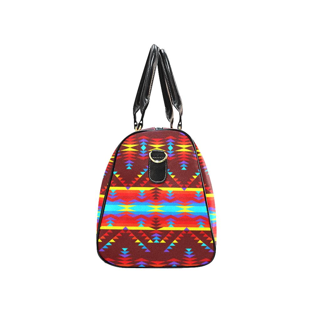 Visions of Lasting Peace New Waterproof Travel Bag/Large (Model 1639) Waterproof Travel Bags (1639) e-joyer